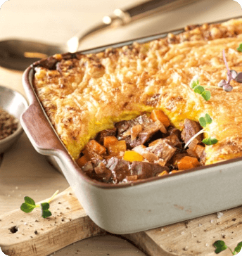 Shepherd’s Pie mit Plant-Based Beef Chunks