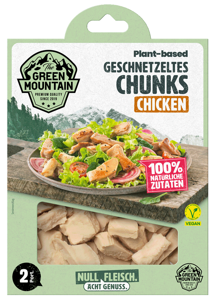 Vegetarisch Geschnetzeltes Chunks Chicken