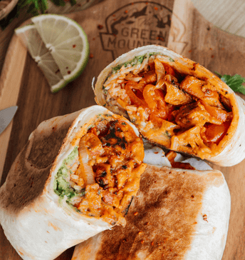 Red Pepper Burrito